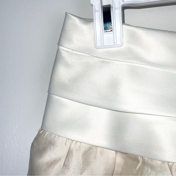 Reiss Off White Cream Peplum Mini Skirt - Size US 4 - Picture 7 of 7
